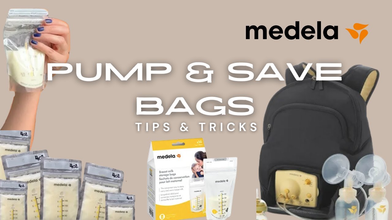 Medela Pump & Save Breastmilk Freezer or Storage Bags 20's ( With