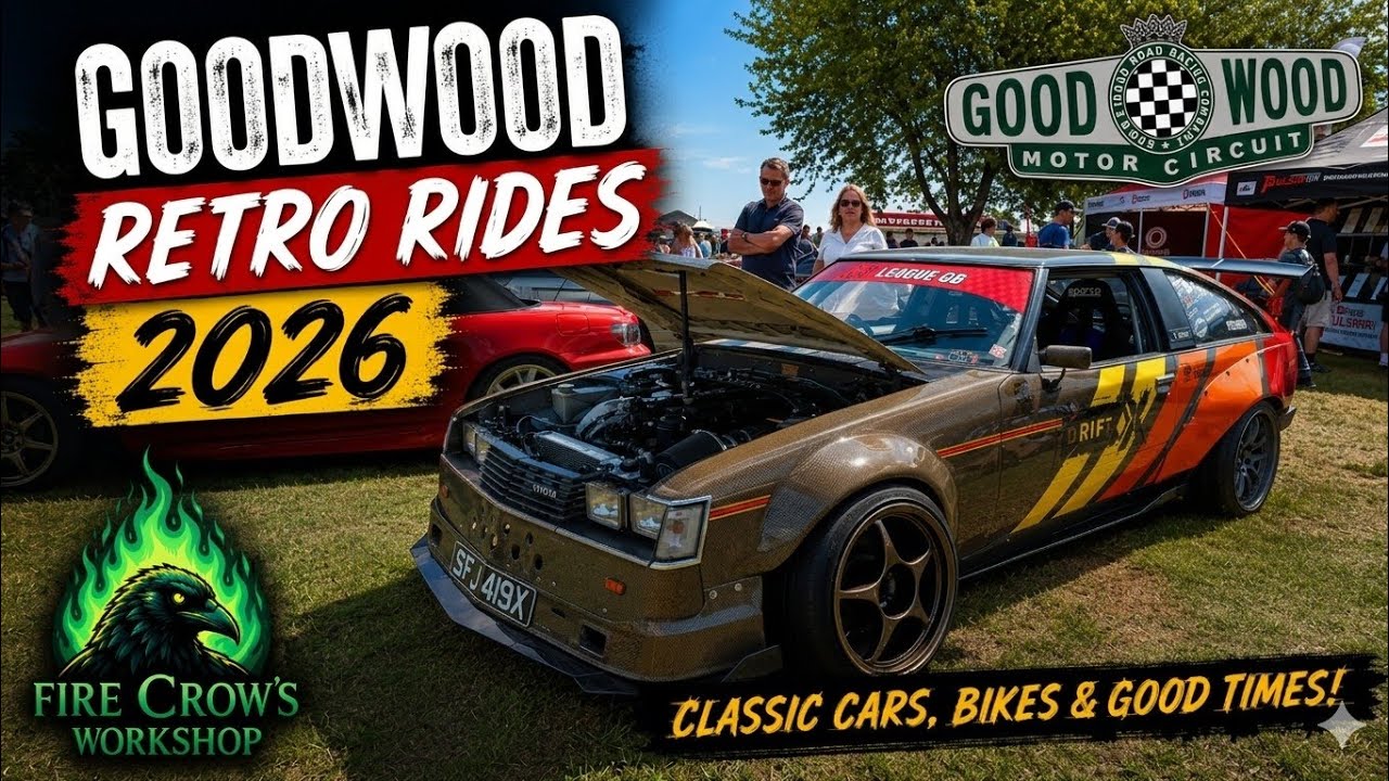 Retro Reces Goodwood Retro Rides Weekender 2026 - YouTube