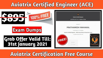 Aviatrix Certified Engineer Exam Answers | ACE Multi-Cloud Network Associate | Free Certificate