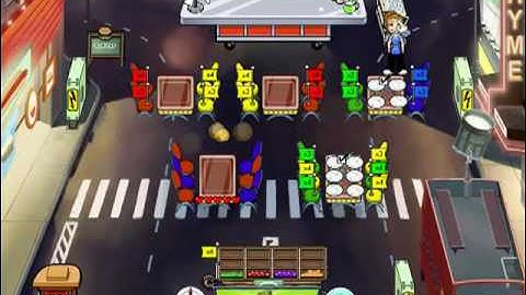 Diner Dash 5: BOOM! - Thyme Square Level 1 ~ 3