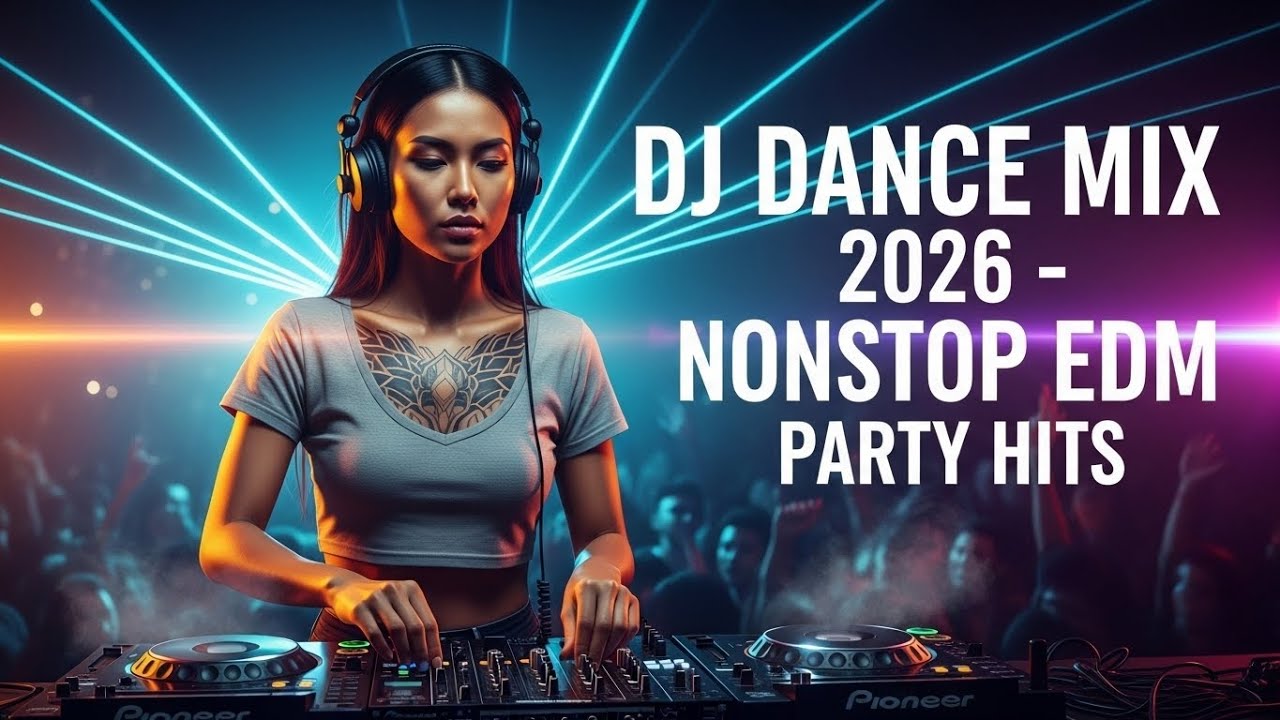 DJ Dance Mix 2026 💣 Ultimate Nonstop EDM Party Hits | Full Bass Energy