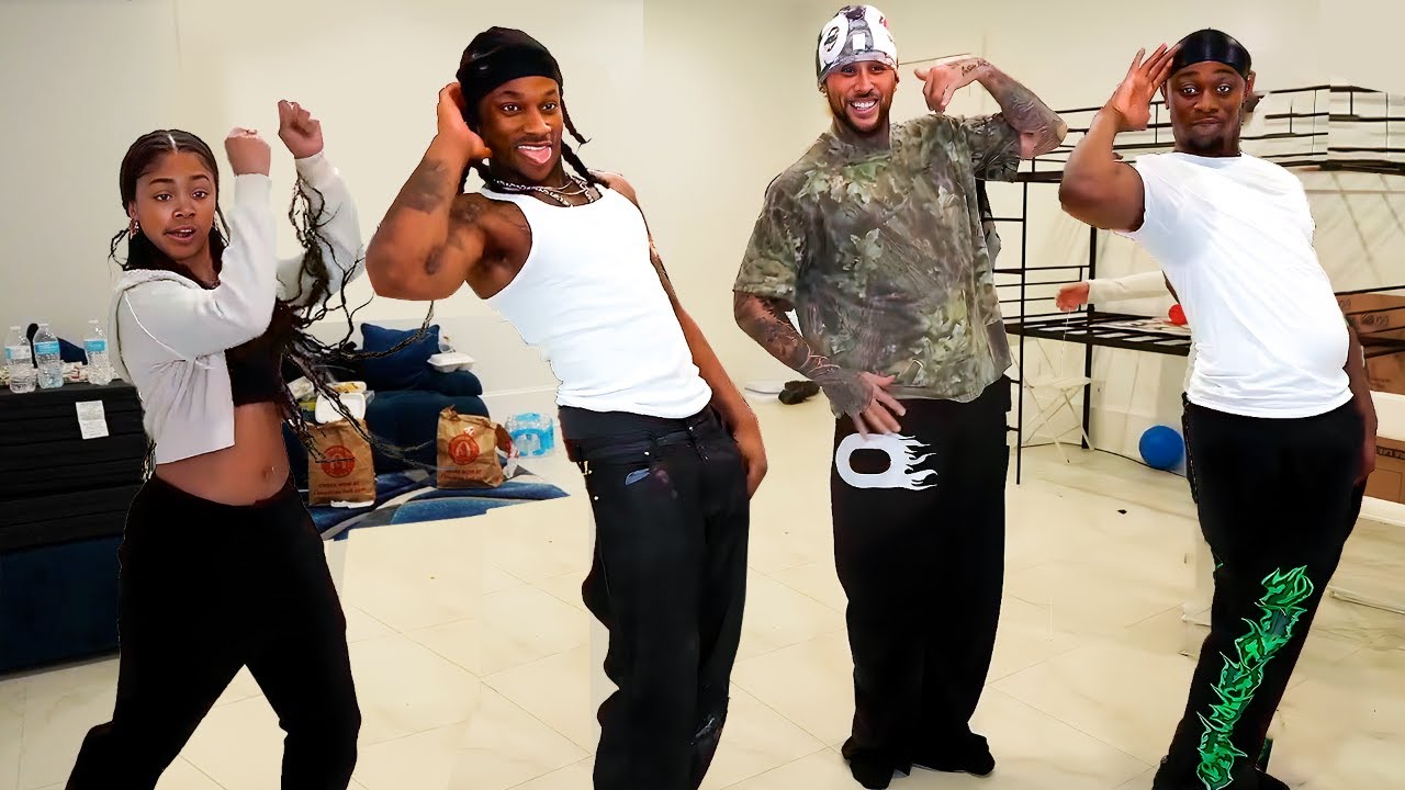 Lance Savali Teaches Tylil Chris Brown’s Viral Dance Moves! 