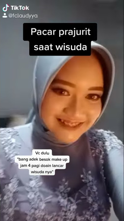 Pacar prajurit saat wisuda #tni