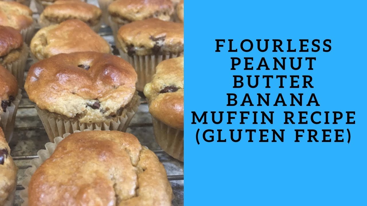 cookware baking Flourless peanut butter muffin recipe | Gluten Free