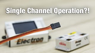 Electron Retracts: Single Channel Operation