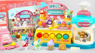 How to Make Rainbow Ice Cream 🍧🍧 Play Doh Colors \u0026 Fruit Dessert | 플레이도 무지개 아이스크림 ASMR