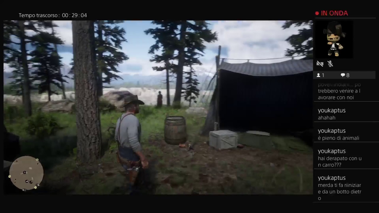 Trasmissione PS4 live di borielvee