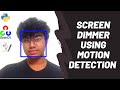 Using motion detection to build a screen dimmer (Python + Apple script)