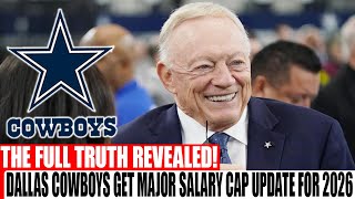 Cowboys Fans STUNNED! The TRUTH Behind Dallas’ 2026 Salary Cap Shake-Up!