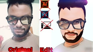 How to make a Cartoon photo | without AI,PS,or pc | Photolab Editing | MRAKIB official screenshot 3
