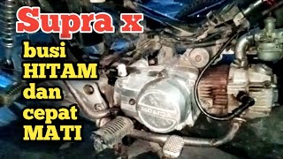#OTOMODIF Honda Supra X Pakai Busi Balap