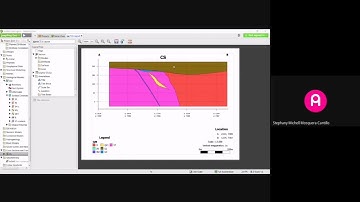 Cómo crear un perfil a partir de un modelo geológico en Leapfrog.