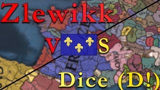 Eu4 Double Timelapse - France - D Vs Zlewikk