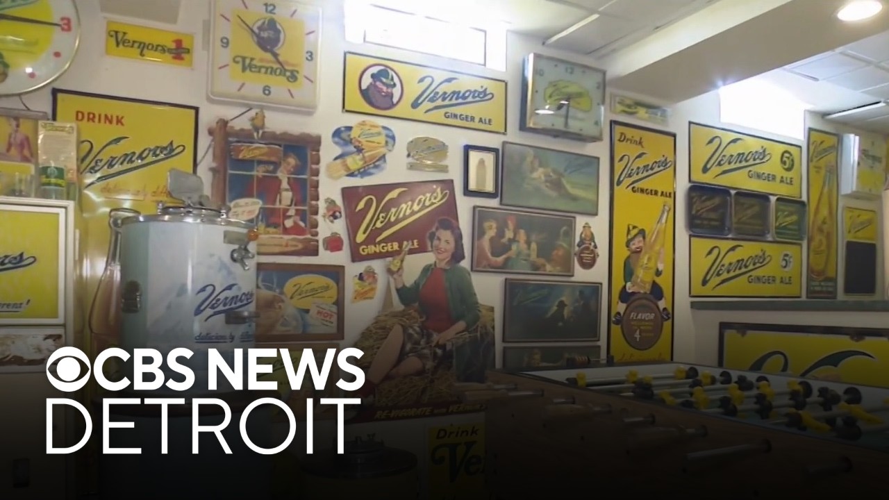 Metro Detroit man captures history of Vernors in his basement