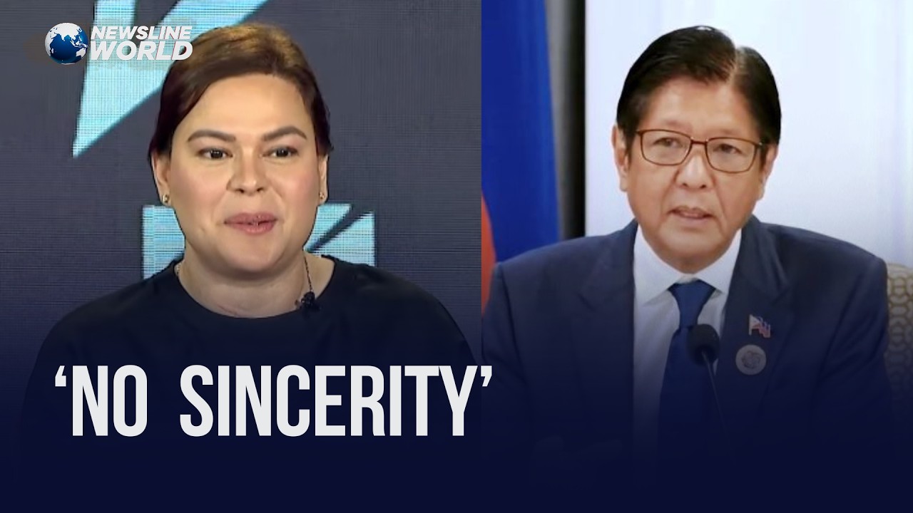 Вице-президент Дутерте резко раскритиковал президента Маркоса: «У него действительно нет искренно...