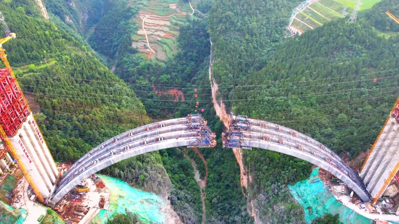 The key project of the Gujin Expressway - Shuiluohe Bridge is about to close