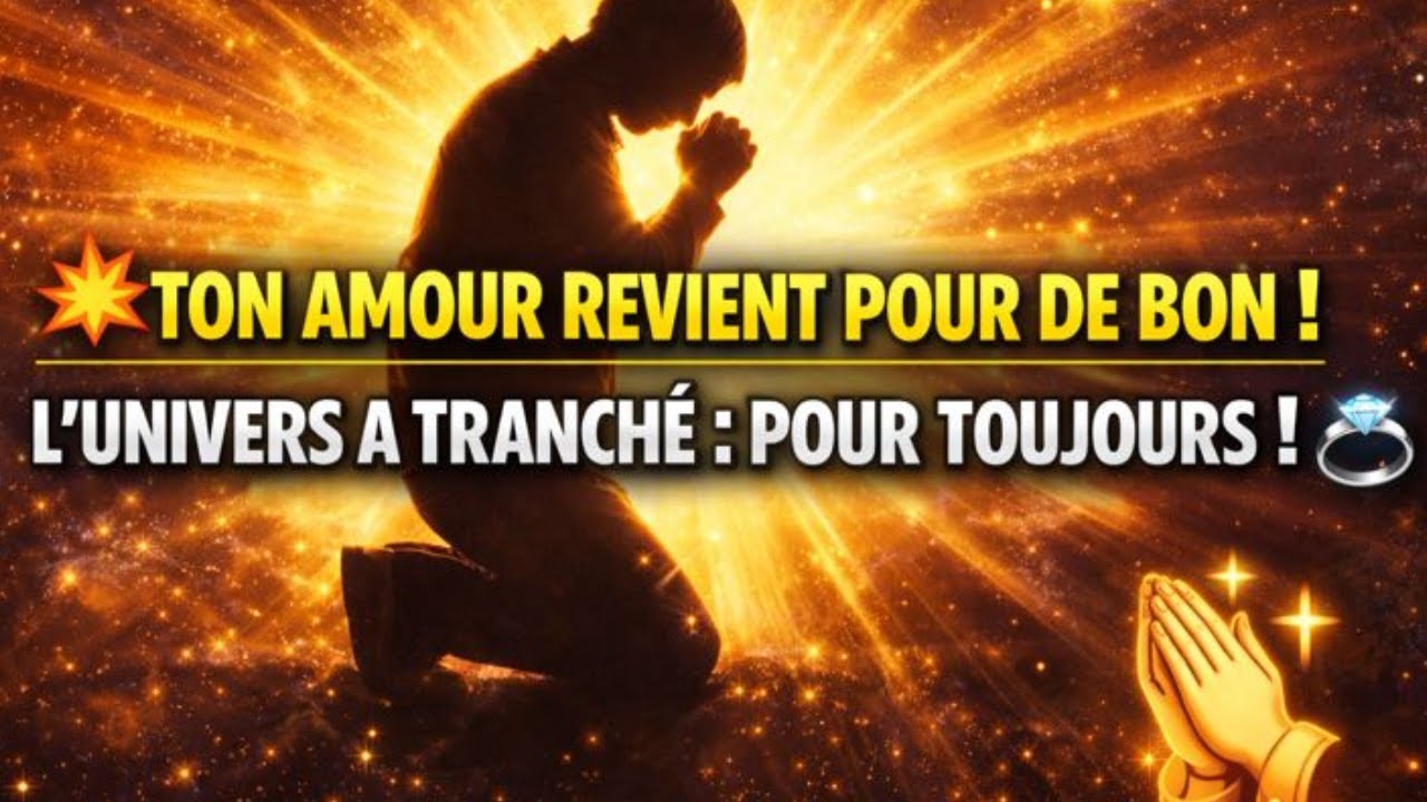 💥 TON AMOUR REVIENT POUR DE BON !L'univers a tranché : pour toujours ! 💍