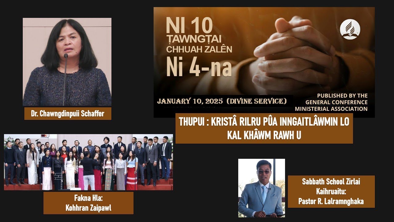 Sabbath School & Divine Service (Mizo) | January 10, 2026