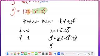MTH 261 Section 1.8 Higher Order Derivative Example 3 on page 57