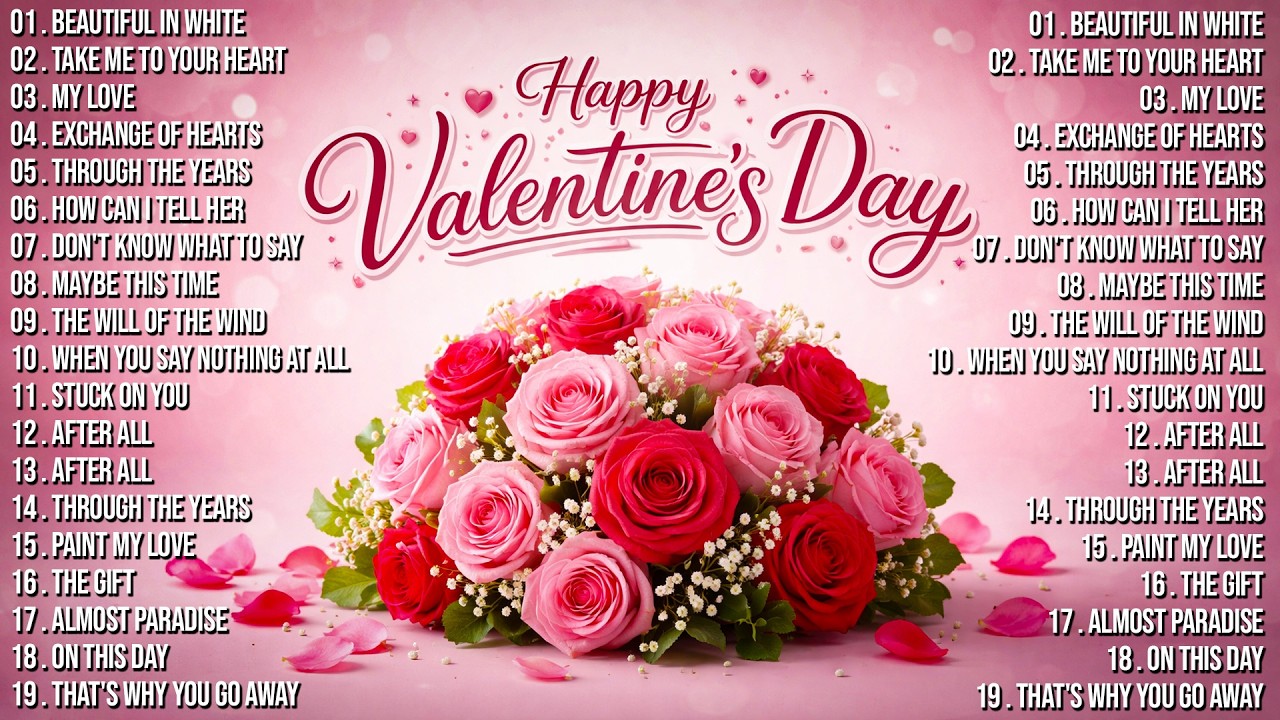 Most Requested Love Songs 2026 🌹 Nonstop Valentine’s Day Special: Timeless Soul & Soft Rock (4K)
