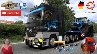 Euro Truck Simulator 2 (1.40) Mercedes-Benz Actros MP2 by Dotec v1.2.5   DLC's & Mods