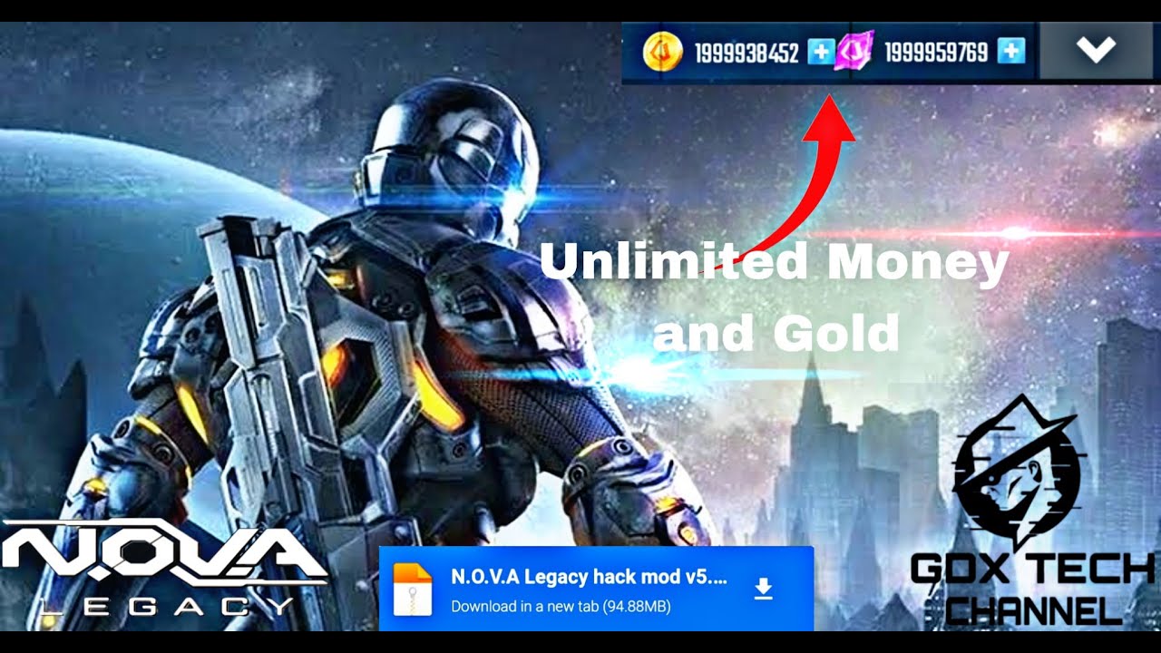 How to download Nova legacy mod apk 100 working with