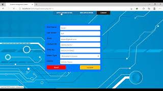 4-Driving License Management System (Final Project Code Explain)