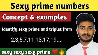 Prime numbers | what is sexy prime numbers | what is prime numbers
