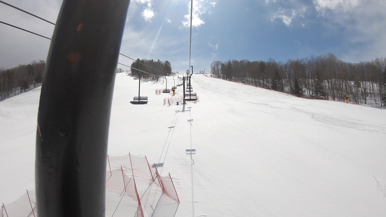 Marquette Mountain Double Riblet Rocket Chairlift