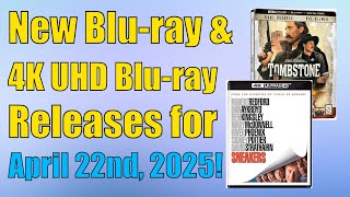 New Blu-ray & 4K UHD Blu-ray Releases for April 22nd, 2025
