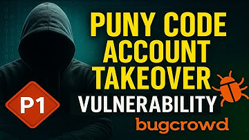 $3,000 Bounty!😱😱 | Puny-Code Account Takeover | P1 Bug POC