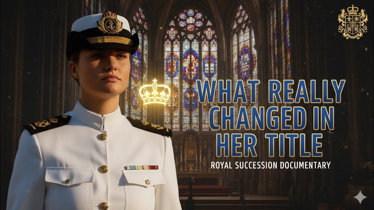 The Truth About Princess Leonor’s Royal Title Change