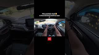 Chull to beat Google map #autoshorts #driving #carpov #drivingskills #fronx #drivingtips #newdriver
