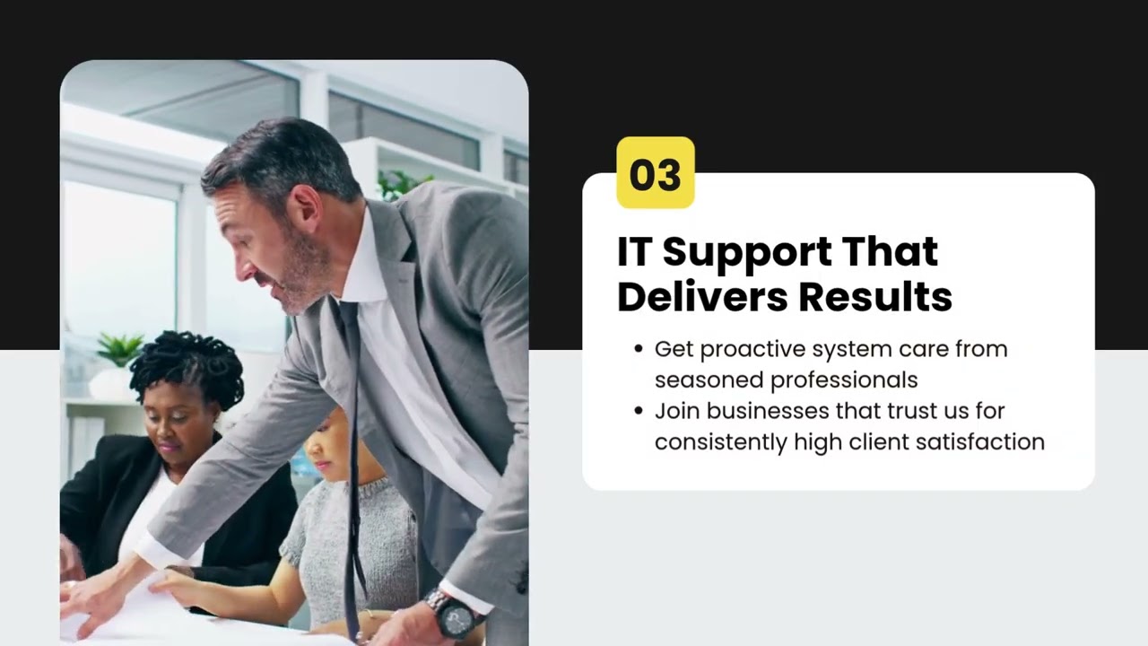 Experience Reliable IT Support You Can Trust