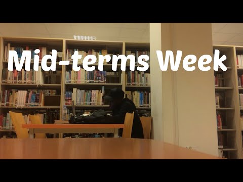 STUDY VLOG :Mid-term Exams|| Engineering Student