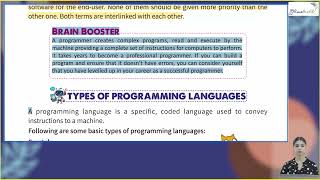 Ch 6 | Bluebell publication | Computer | Class 4 | Programming Languages  | For children