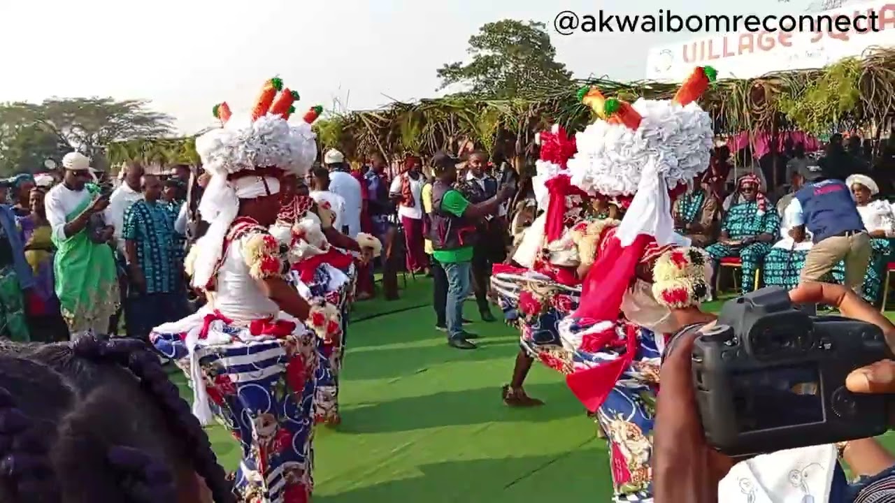 Ibesikpo Asutan Cultural Display Day 9 Akwa ibom Christmas Village