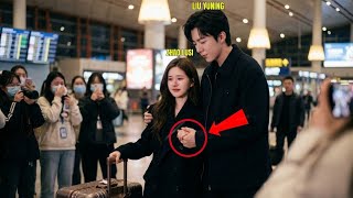 15 Minutes Ago! Zhao Lusi Personally Sent Liu Yuning to the Airport — Fans Are Crying 💔