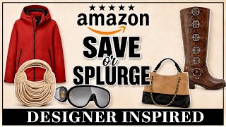 🔥 Amazon SAVE OR SPLURGE FALL Designer Inspired | CHANEL • BOTTEGA • MIU MIU • LOEWE • FRYE | Pt. 5 screenshot 2