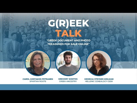 G(r)eek Talk, #1: Greek Document and Photo Treasures for Sale Online