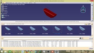 Catia V5: key Operation in Catlog Browser Tutorial Part 8