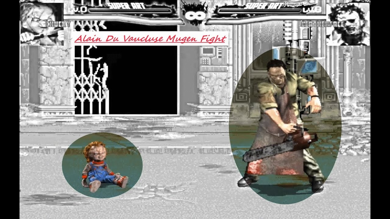 Mugen : Terrordrome : Chucky Vs Leatherface (Request)