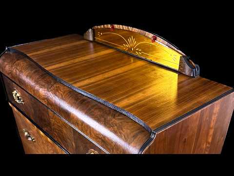 Uncovering HIDDEN GRAIN in Art Deco furniture