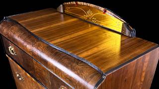 Uncovering HIDDEN GRAIN in Art Deco furniture