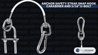 Anchor Safety Strap FO4560 BY: FIVE OCEANS