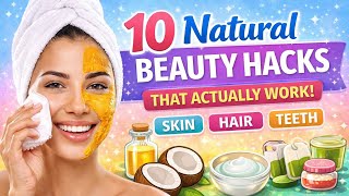 10 Natural Beauty Hacks That Actually Work | Skin, Hair & Teeth screenshot 5