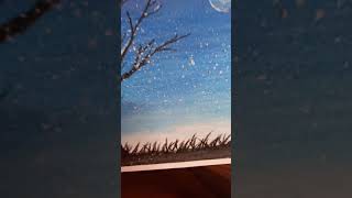 easy oil pastels drawing || snow fall drawings || easy winter drawings for beginners ❄🌸 Profile