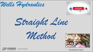 Wells: Straight Line Method