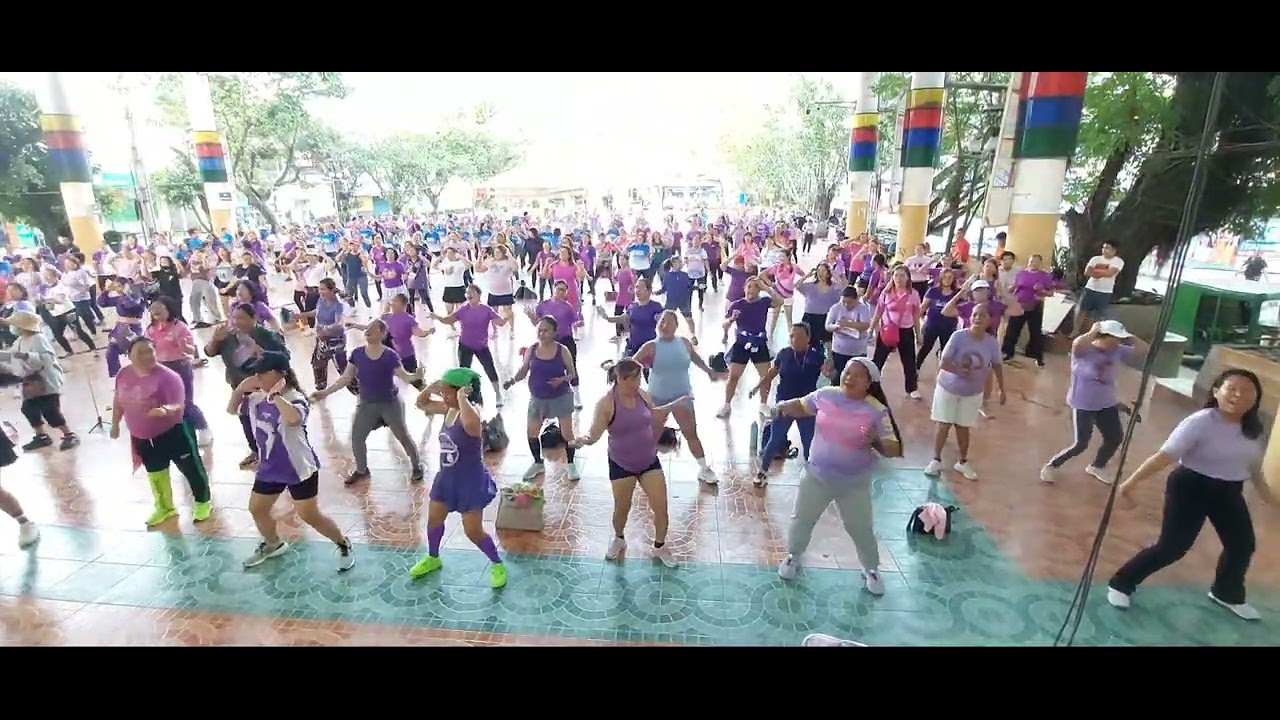 Purple Zumba 
