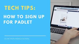HOW TO SIGN UP FOR PADLET